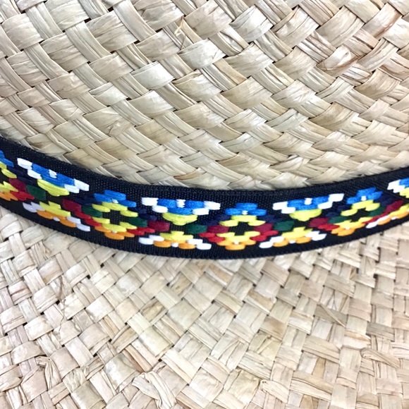 LAST 1 Anthro Shiraleah Sam Panama Pom Pom Hat - Picture 4 of 7